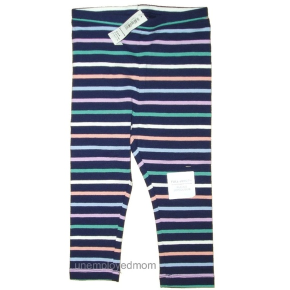 Girls Full Length Leggings Long Pants18/24M, 2T - Picture 1 of 6